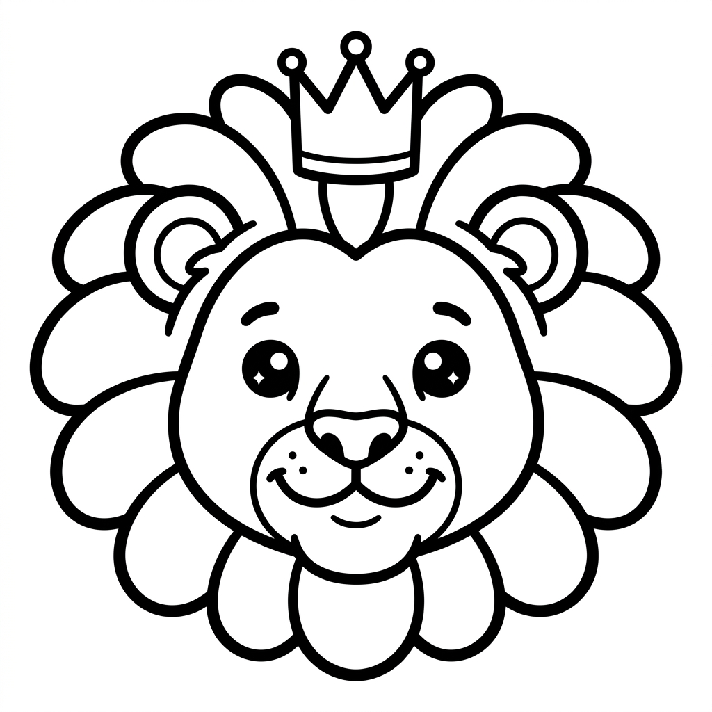 Picture Coloring Mascot